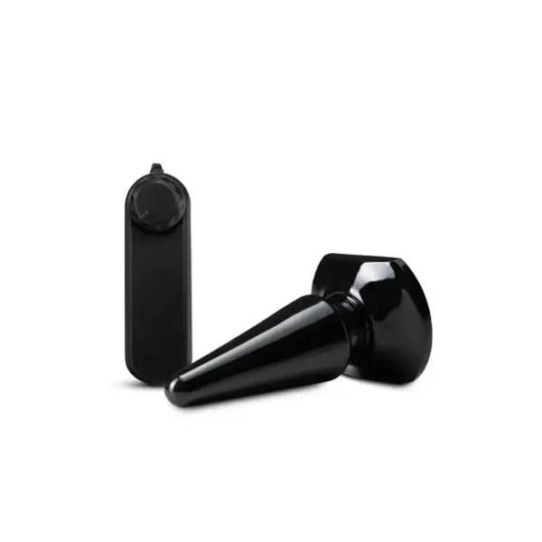 Anal Adventures - Basic Vibrating Anal Pleaser - Black vibrating anal balls - packaging view