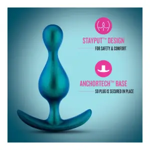 Anal Adventures Matrix - Photon Plug - Neptune Teal - butt plug - product image 7