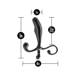 Anal Adventures - Prostate Stimulator - Black best male prostate massager - product detail