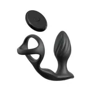 Anal Ass-Gasm Gyro-Milk Pro - Black best prostate massager - alternate angle