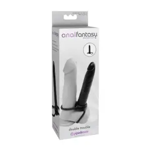 Anal Fantasy Collection Double Trouble - Black - anal toys - product image 3