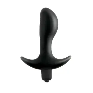 Anal Fantasy Collection Vibrating Perfect Plug - Black vibrating perfect plug - alternate angle