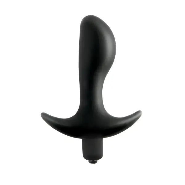 Anal Fantasy Collection Vibrating Perfect Plug - Black vibrating perfect plug - alternate angle