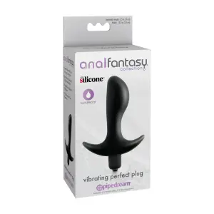Anal Fantasy Collection Vibrating Perfect Plug - Black vibrating perfect plug - product detail