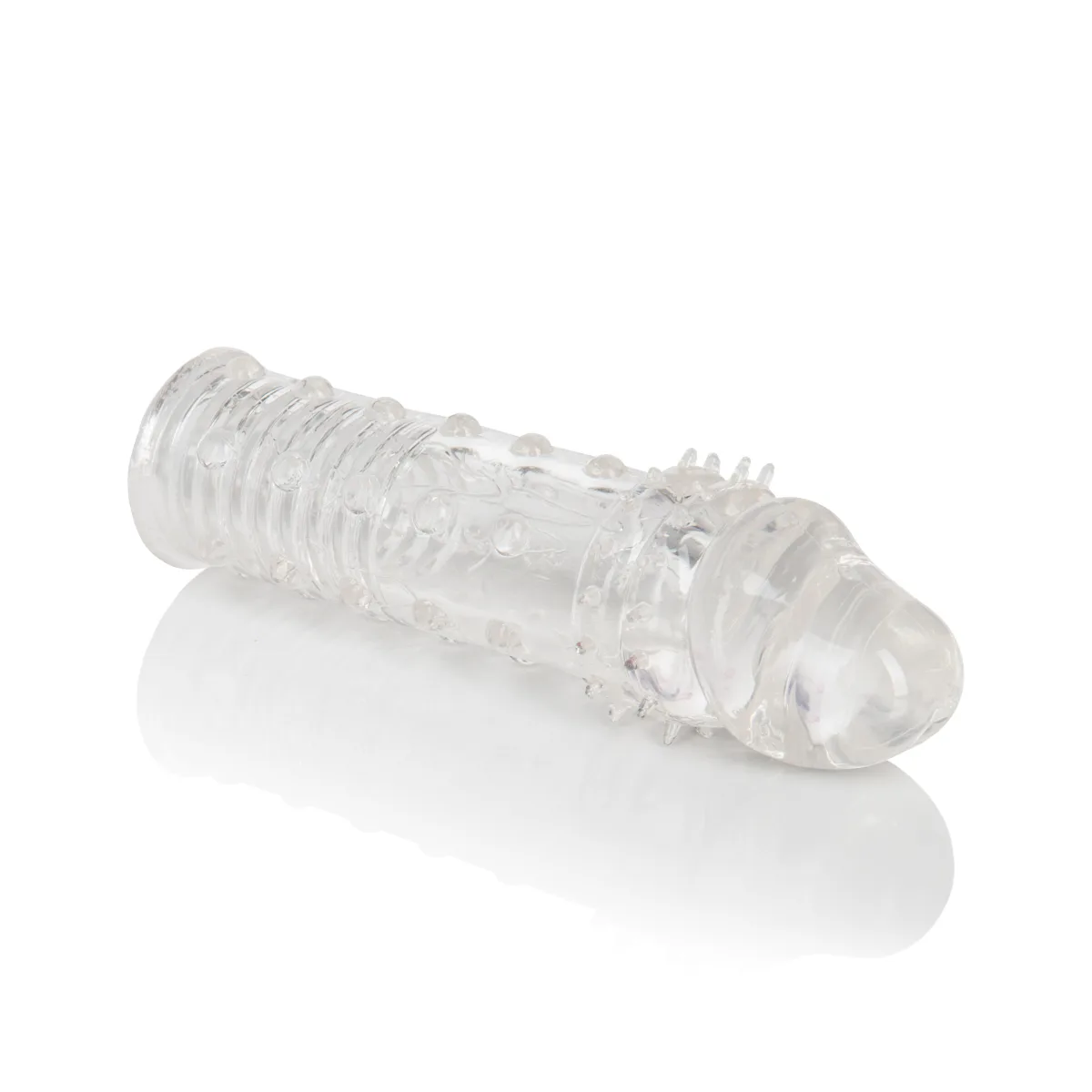 Apollo Extender - Clear dildo extension - alternate product angle