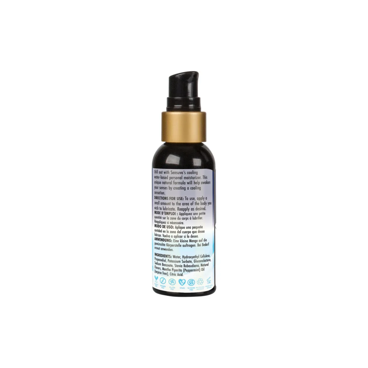 Arctic Chill Natural Water-Based Cooling Lubricant 2oz packaging or alternate view 2