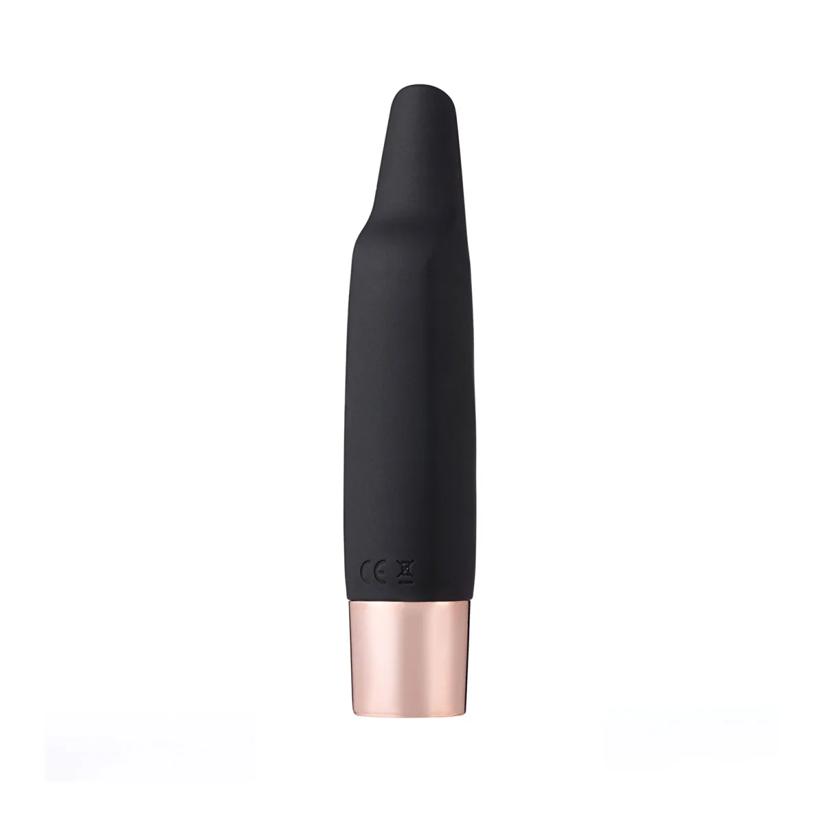 Aspen 15-Function Rechargeable Wireless Flickering Tip Vibrator - Black - view 1