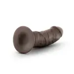 Au Naturel - 8 Inch Dildo With Suction Cup - Chocolate - dildos - main product image