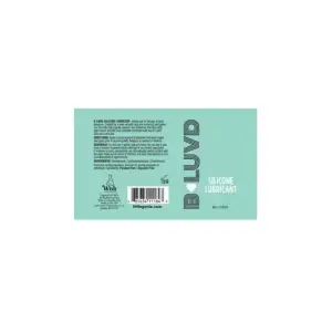 B-Luvd Silicone Lubricant 4oz packaging or alternate view 2