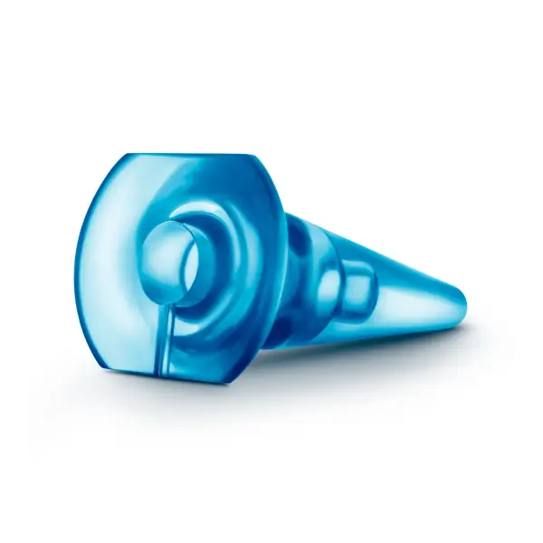 B Yours - Basic Anal Plug - Blue - butt plugs - product image 3