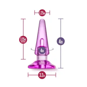 B Yours - Basic Anal Plug - Pink - butt plugs - product image 6