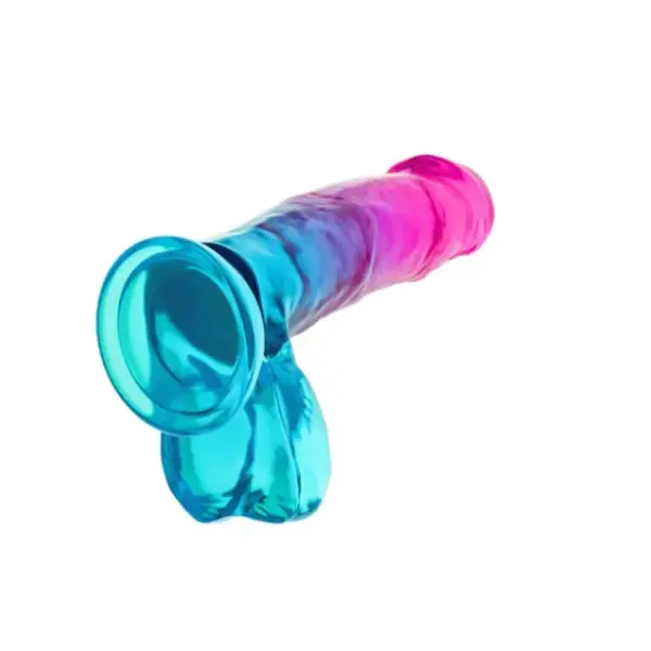 B Yours Candy Colored Dildo - strap on dildo harness - product image 3