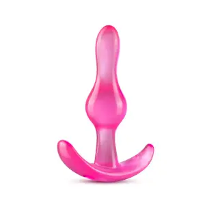 B Yours Curvy Anal Plug Pink retail packaging for SKU BL-24510