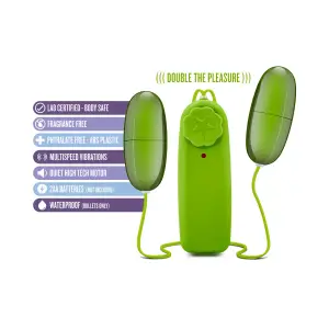 B Yours Double Pop Eggs - Lime egg vibrator - product image 4