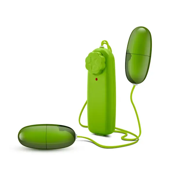 B Yours Double Pop Eggs - Lime egg vibrator - product image 5
