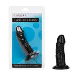Back End Chubby - Black back end chubby suction cup anal dildo - main image