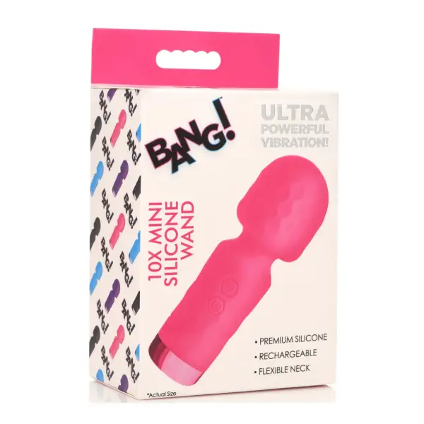 10x Mini Silicone Wand - Pink - view 2