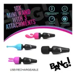 Bang - 10x Mini Wand With 3 Attachments - view 1