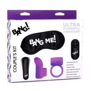 Bang Couple's Kit - Purple vibrator - product image 7