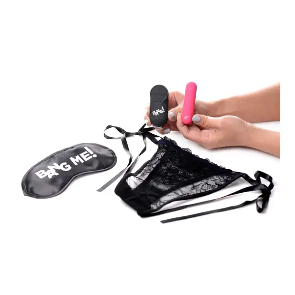 Bang Power Panty Kit - Pink sexy lingerie panties - alternate product image