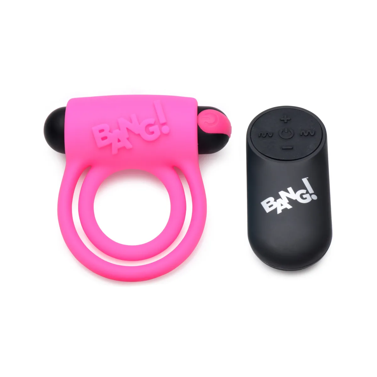Bang Silicone Cock Ring and Bullet With Remote remote vibrating cock ring - main image