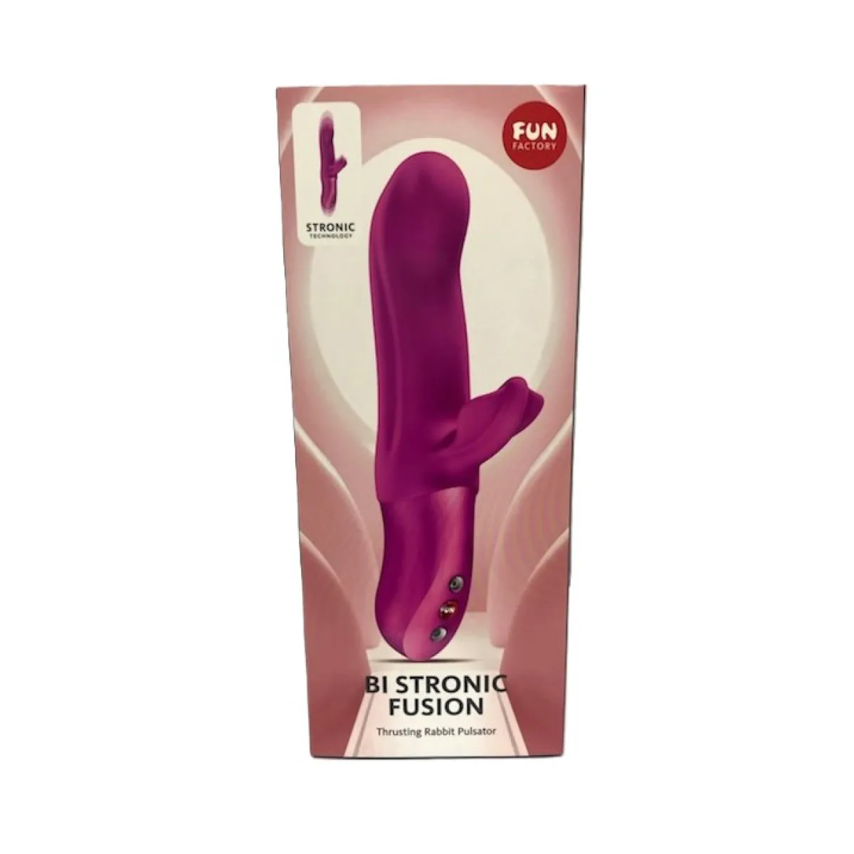 Bi Stronic Fusion Thrusting Rabbit Pulsator - Magenta - view 1