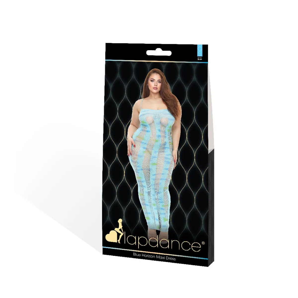 Blue Horizon Maxi Dress - Q lingerie gown - main product image