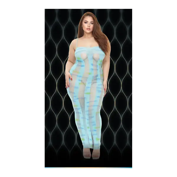 Blue Horizon Maxi Dress - Q lingerie gown - alternate product image