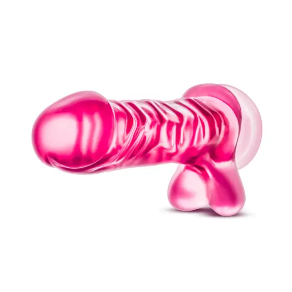 B Yours - Basic 8 - Pink - harness compatible dildo - product image 2