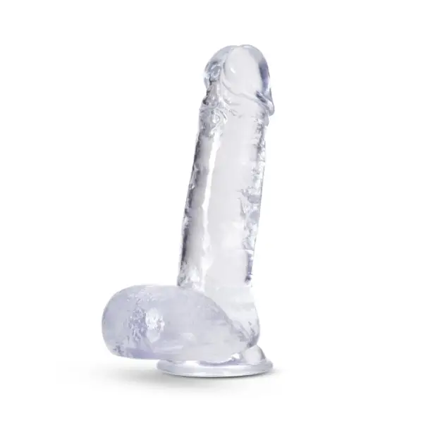 Blush B Yours Plus Rock N Roll 3 B Yours Plus - Rock N Roll - Clear - harness compatible dildo - product image 4
