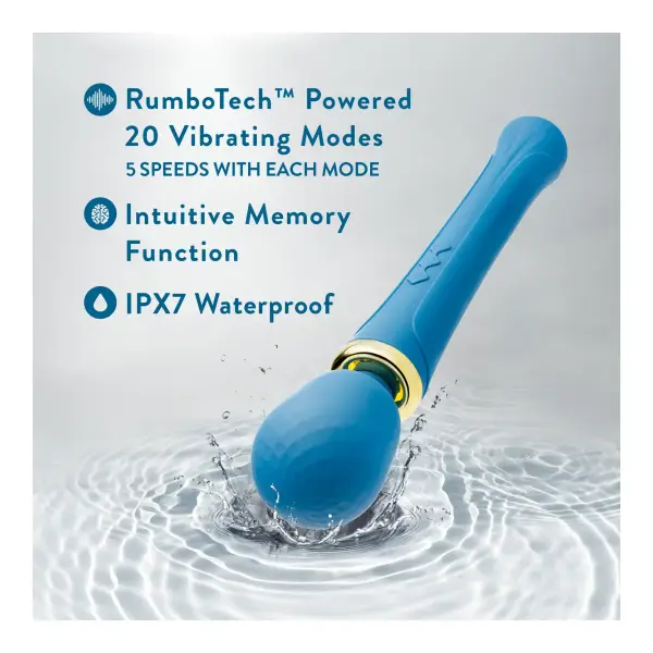 Blush - Dianna - Teal vibrator - product image 3