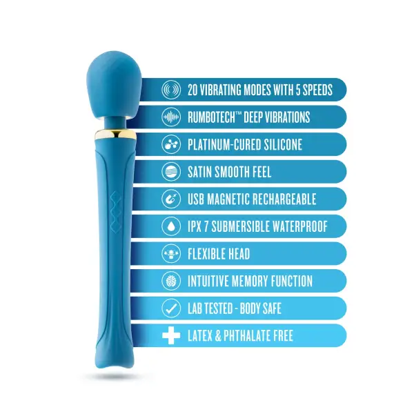 Blush - Dianna - Teal vibrator - product image 5