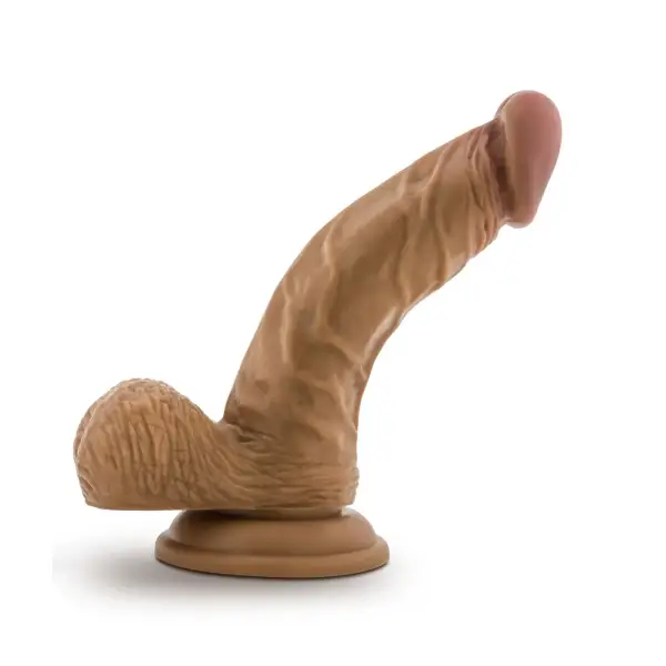 Dr. Skin - Dr. Stephen - 6.5 Inch Dildo With Balls - Tan - harness compatible dildo - product image 4