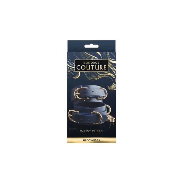 Bondage Couture - Wrist Cuff - Blue cuffs / restraints - product detail