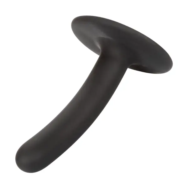 Boundless Slim - 4.5 in - Black small pegging dildo - alternate product angle