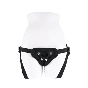 Breathable Strap on - Black - strap on dildo harness - main product image