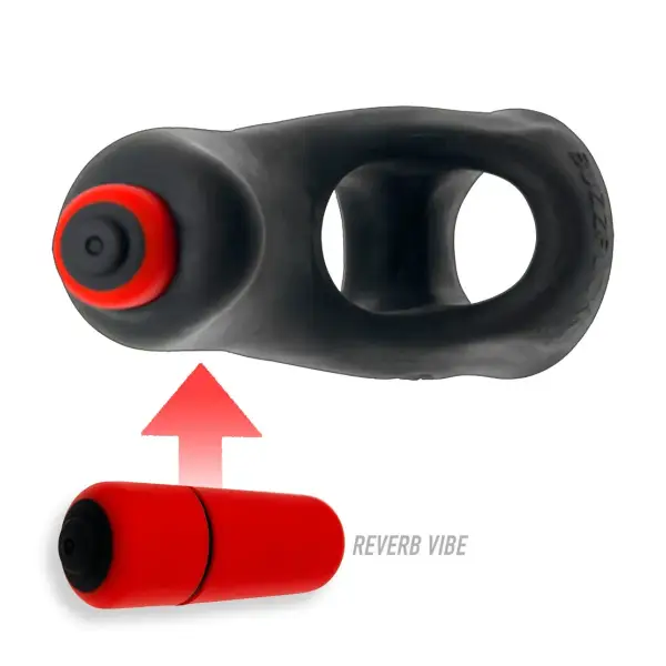 Buzzfuck Taint Vibe-Sling - Tar Ice 3 Buzzfuck Taint Vibe-Sling - Tar Ice cock ring sex toy - packaging view