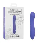 Calexotics Connect Contoured "G" - Periwinkle - app controlled vibrator - main product image