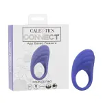 Calexotics Connect Couples Ring - Periwinkle remote vibrating cock ring - main image