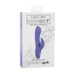 Calexotics Connect Dual Stimulator - Periwinkle app controlled vibrator - main product image