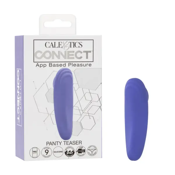 Calexotics Connect Panty Teaser - Periwinkle app controlled vibrator - product image 8