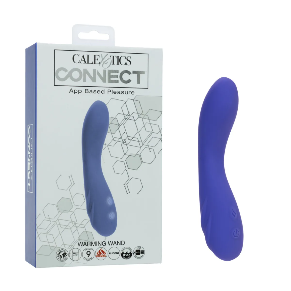 Calexotics Connect Warming Wand - Purple - view 1