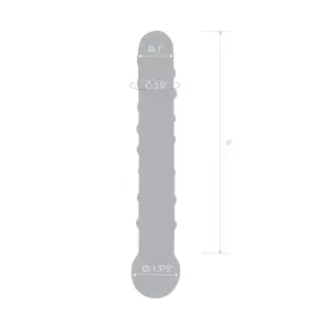 Callisto Clear Glass Dildo - view 1
