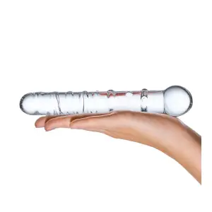 Callisto Clear Glass Dildo - view 3