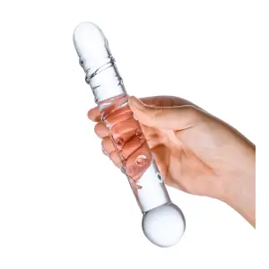 Callisto Clear Glass Dildo - view 4