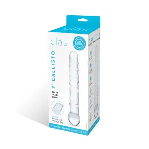 Callisto Clear Glass Dildo - view 8