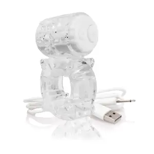 Charged Big O - Clear - Each - vibrating cock ring - product image 4
