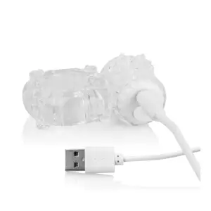 Charged Big O - Clear - Each - vibrating cock ring - product image 5