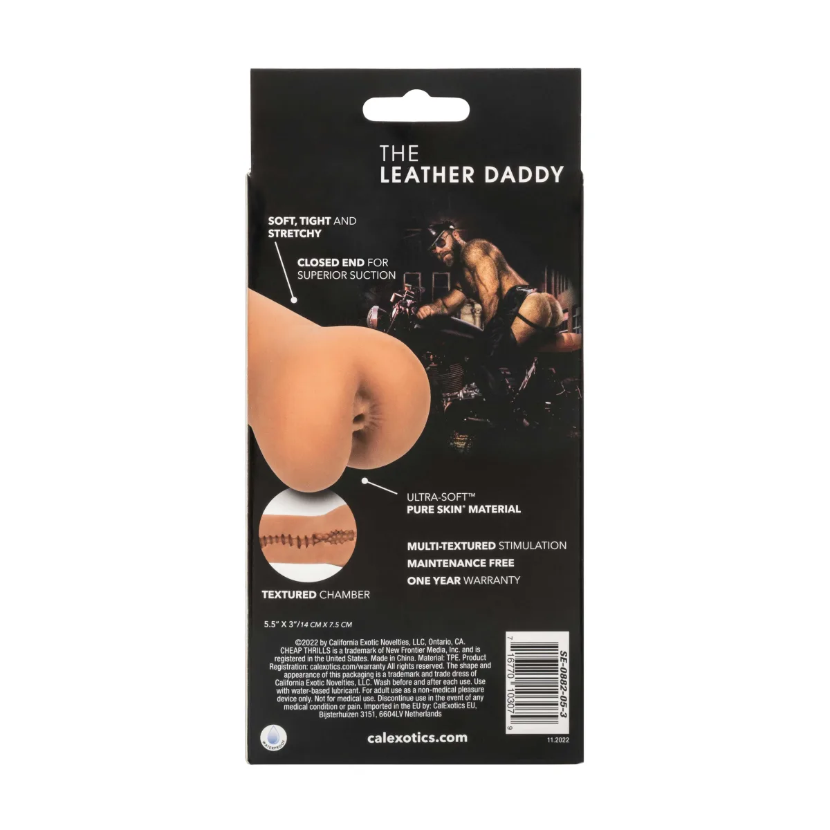 Cheap Thrills the Leather Daddy male masturbator reviews - alternate angle