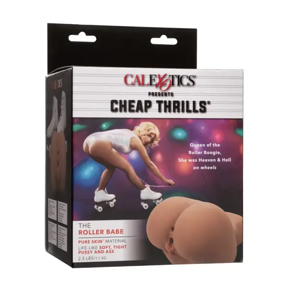 Cheap Thrills the Roller Babe discreet male stroker - alternate angle
